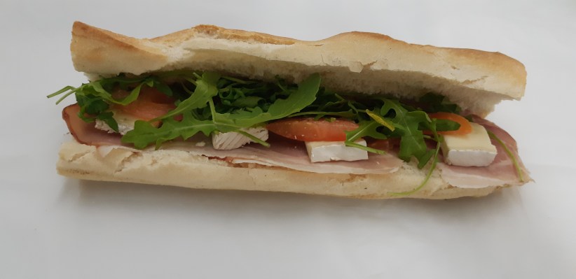 Sande de Bacon e Brie